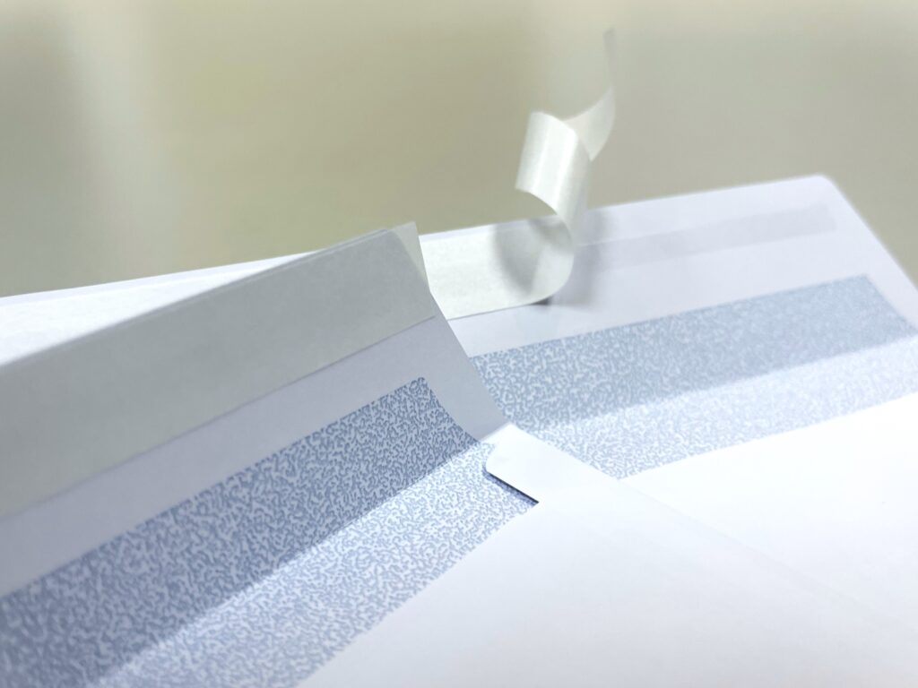 einseitig silikonisierte Papiere